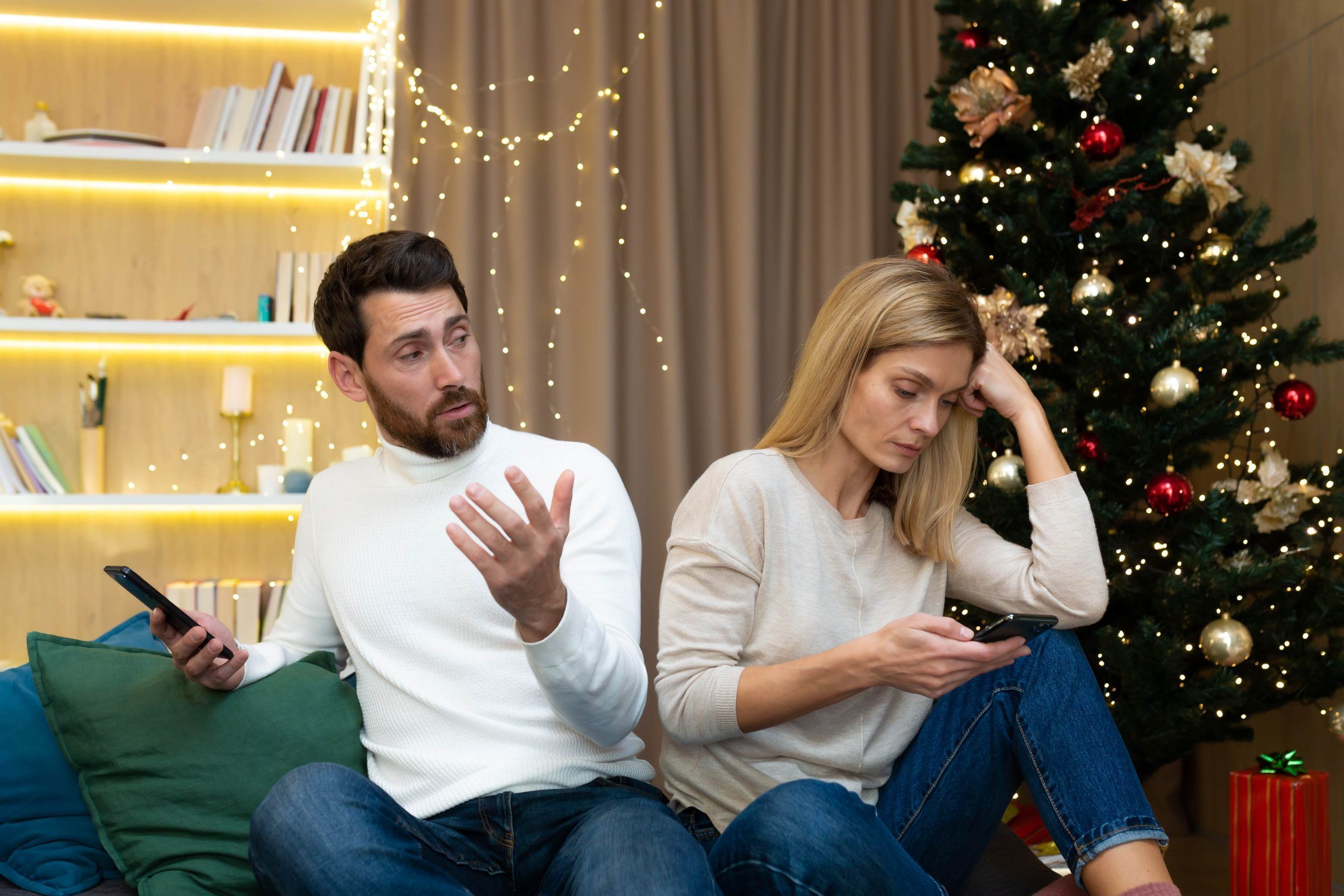 Problemas de pareja en Navidad